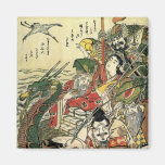 葛飾北斎 Seven Gods of Good Fortune Hokusai Refrigerator Magnets