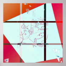 001 Texture Composition Print