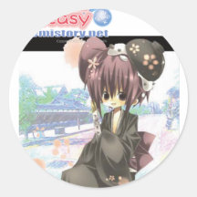 013 Alumin of Chemical fantasy Round Stickers