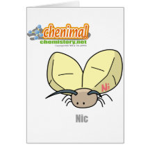 028 Nic of Chenimal (Nickel) Greeting Card
