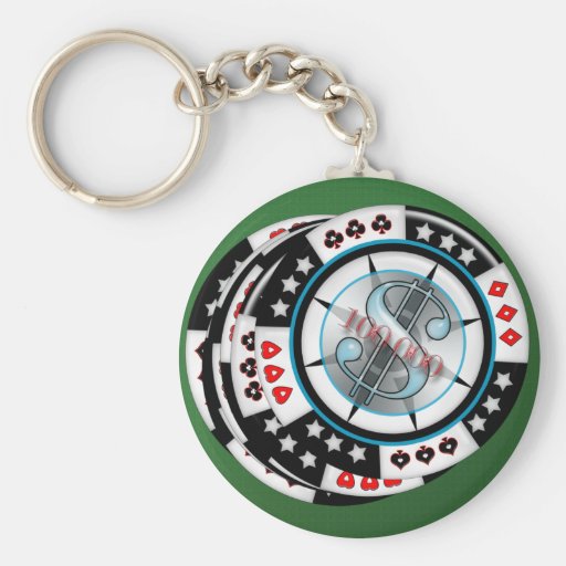 Poker key rings