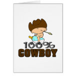 100% Cowboy Card