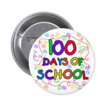 100 Days of School Confetti Buttons