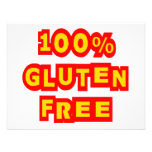 100% Gluten Free Personalized Announcement