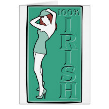 100% Irish Card