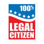 100% Legal Citizen Post Cards