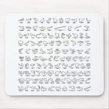 100 of the World's Best Race Tracks Mousepad