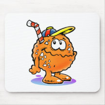 100 % Orange... juice Mouse Pad