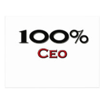 100 Percent Ceo Postcards