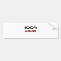 100 Percent Chemist Bumper Sticker