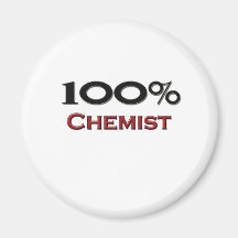 100 Percent Chemist Refrigerator Magnet