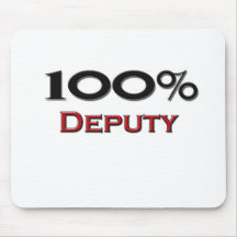 100 Percent Deputy Mouse Pads