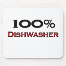 100 Percent Dishwasher Mouse Mat