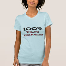 100 Percent Theatre Stage Manager Tees