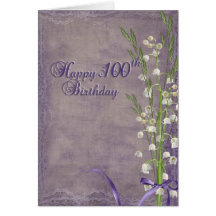 100th Birthday Cards