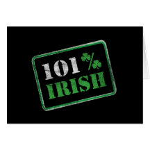101% Irish - St. Patrick's Day Greeting Card