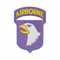 101st. Airborne Division embroidered shirts