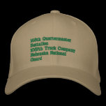 1057th Truck Company embroidered hats