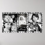 10"x20" 5 Slot Personalised Family Collage Montage Print