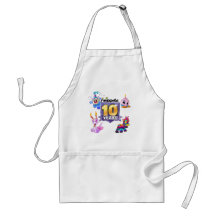 10th Birthday Logo Apron