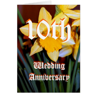 10th Wedding Anniversary Gifts and Gift Ideas
