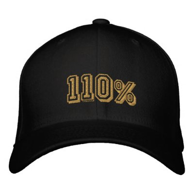 110% Gold Champions Embroidered Cap Embroidered Baseball Cap 110% Gold Champions Embroidered Cap Embroidered Baseball Cap