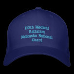 110th Medical Battalion embroidered hats