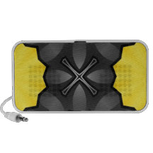 1118 BLACK YELLOW SCIENCE FICTION ROBOT BUMBLEBEE SPEAKERS