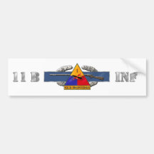 11B 1st Armoured Division Bumper Stickers