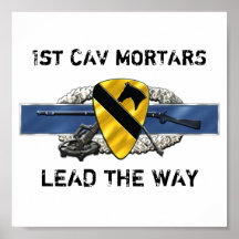 11C 1st Cavalry Division Print