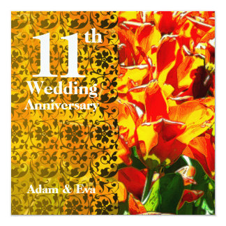 11th Wedding Anniversary Gifts - T-Shirts, Art, Posters & Other Gift ...