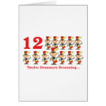 12 days twelve drummers drumming cards
