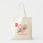 12 days two turtle doves canvas bag