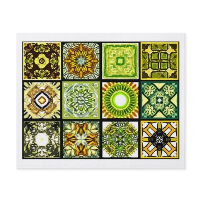     on Prints You Will Have Enough Brightly Coloured Tea Bag Tiles To Make 36