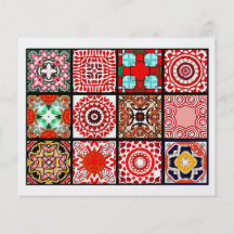12 Different Tea Bag Tiles - Origami Folding Personalized Flyer