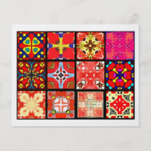 12 Different Tea Bag Tiles - Origami Folding Full Colour Flyer