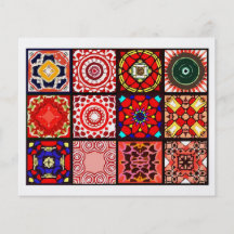 12 Different Tea Bag Tiles - Origami Folding Flyer
