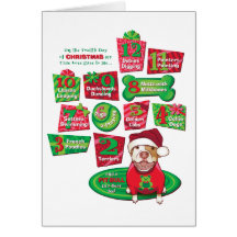 12 Dogs of Christmas Cards