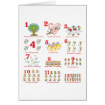 12 twelves days of christmas complete cards