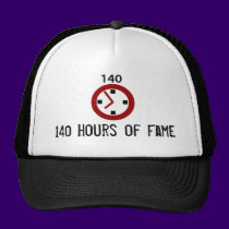 140 Hours of Fame Cap hats
