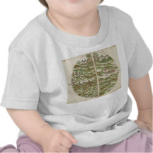 1475 Oldest Known Woodcut World Map Tees