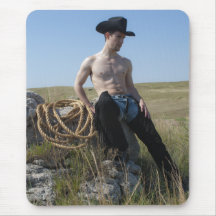 15693-RA Cowboy Mouse Pads