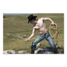 15807-RA Cowboy Photographic Print