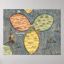 1581 - Bunting  World CloverLeaf Print