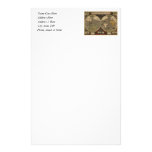 1595 Vintage World Map by Jodocus Hondius Custom Stationery
