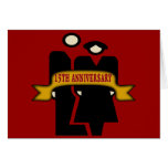 15th Wedding Anniversary Gifts Card