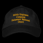 160th Engineer Company embroidered hats