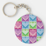 16 VALENTINE HEARTS KEY CHAIN