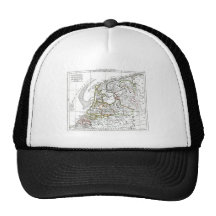 1806 Map - La Republique Batave Trucker Hat