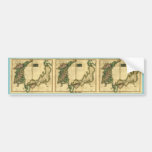 1815 Map of Korea and Japan Bumper Sticker